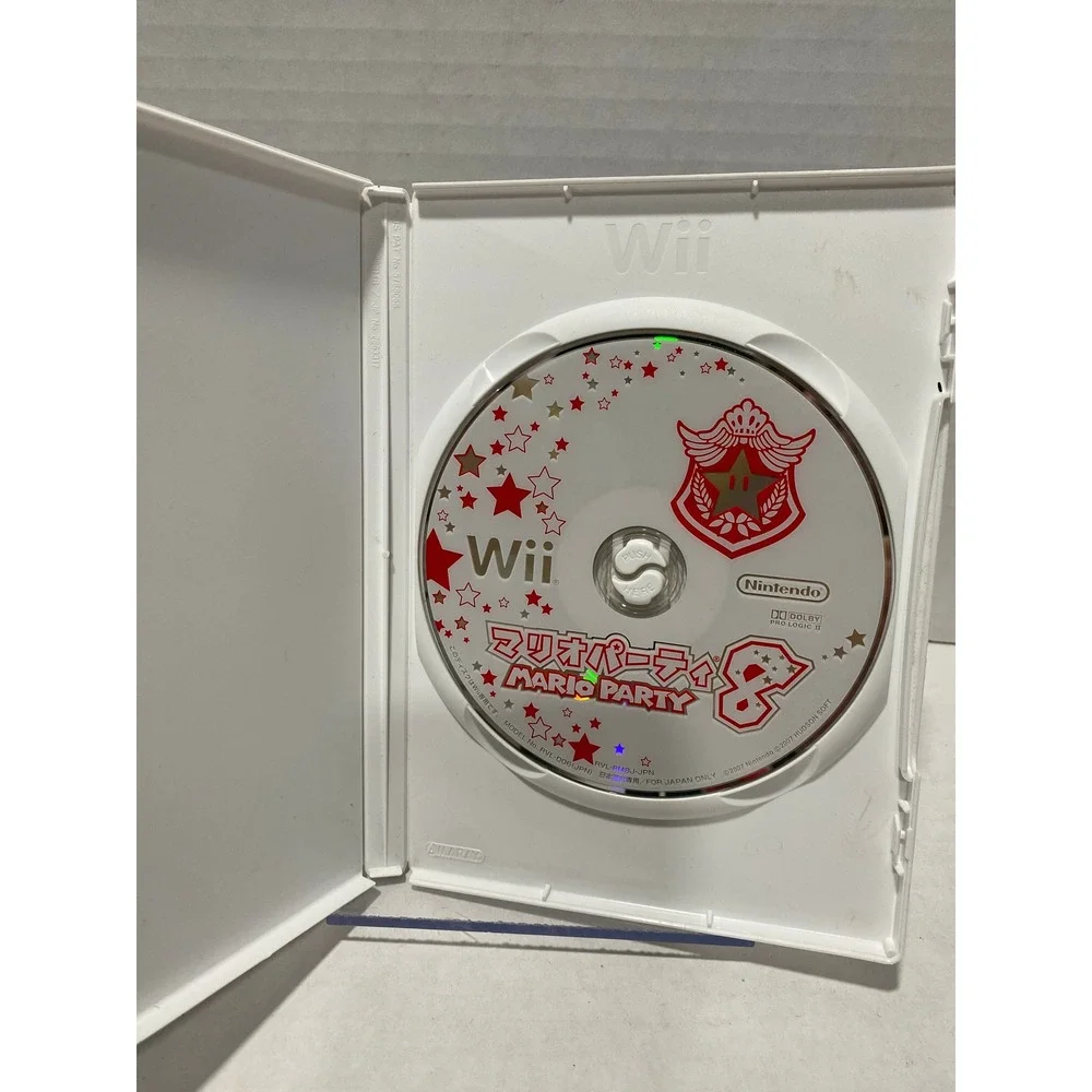 Nintendo Mario Party 8 Wii Video Game Japanese Import NTSC-J No Manual